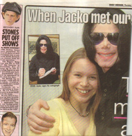 Quando conheci Michael Jackson - Depoimentos 2006-4-jornalista-fiona-cummins-mike-1